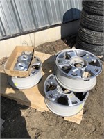 Four Ford 18" rims