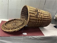 Wicker Laundry Basket