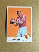 1969 Topps John Brodie Card #249
