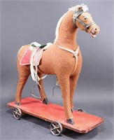 1930's Large Pull Toy Horse
