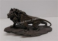 14" Lion King Bronze Sculpture