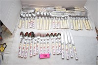 Gibson Floral Flatware