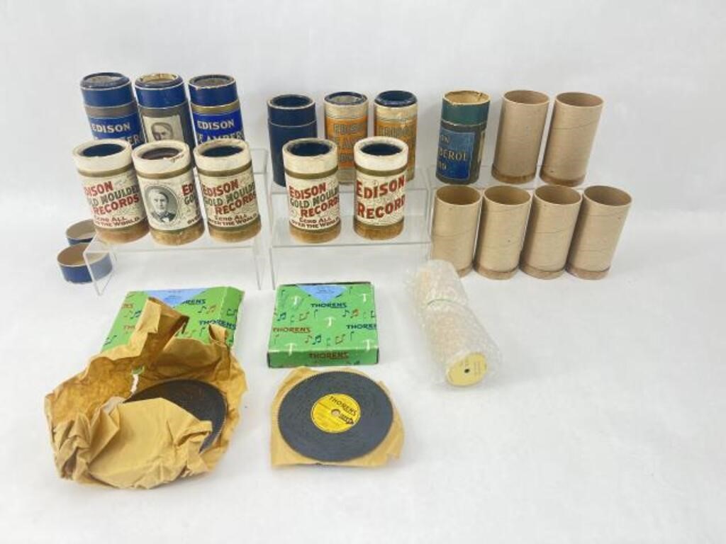 Edison Cylinder Records, Thorens Music Box Discs