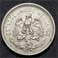 1906 MEXICO 5 CENTAVOS - Mint State Example