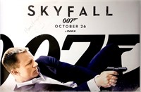 Autograph James Bond 007 Skyfall Poster