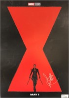 Black Widow Scarlett Johansson Autograph Poster