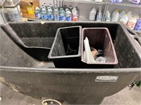 Rubbermaid Commercial Dump Cart & Trash Cans