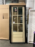 Palmer Donavin 36” x 8’Metal Exterior Frame Door
