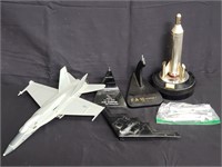 Group of model airplanes