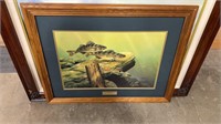 "FISH TALES" BY FW THOMAS FRAMED PRINT - NO GLASS