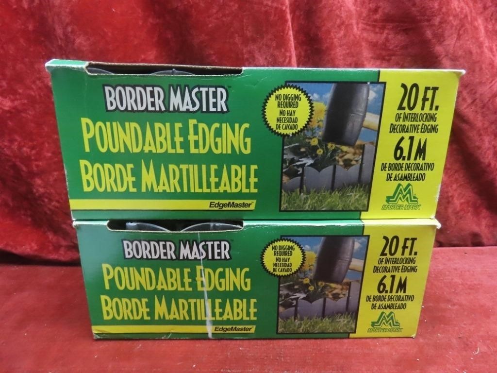 (2)Border master pound able edging.