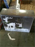 Box of decorative deer