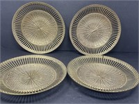 Woven Brass Plates