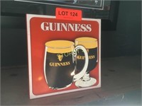 Plastic Guiness Sign