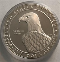 1983 Olympic Silver Dollar