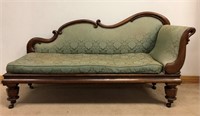 EARLY NB VICTORIAN CHAISE LOUNGE- WOW