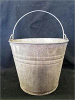 Galvanized bucket