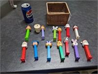 13 Pez Dispensers