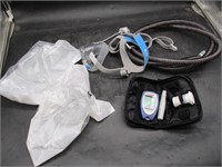 CPAP Mask, Hose, Insulin Test Kit