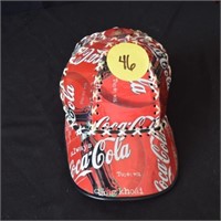 VTG Coca Cola Metal can Hat Vietinam language