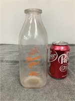 Thompson Glass Milk Bottle (Madison)