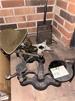 Antique Cast Iron Balance Scales