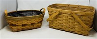 2 Nice Longaberger Baskets New Condition!