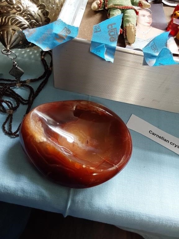 Carnelian Crystal Bowl