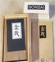Bonsai Tree Growing Kit in Box with Pots and Soil!