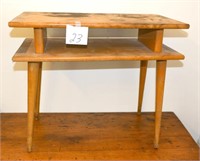 Vintage Wooden Table 22" T X 26"L  X 14" W -