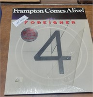FRAMTON "COMES ALIVE" & FOREIGNER "4" ALBUMS