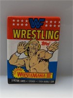 1987 Topps Wrestle Mania III Pack