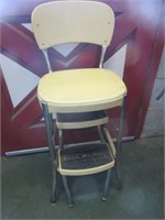Retro Yellow Stool - LOCAL PICKUP ONLY