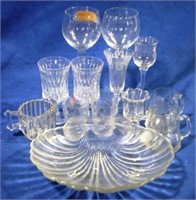 Lot of Assorted Glass Items