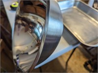 Stainless Steel Bowl and Pan