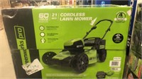 Greenworks Pro 60 Volts 21 inch cordless lawn