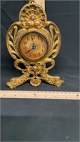 Antique Art Nouveau Gold  Gild Clock WCMC1512