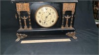 Sessions Hammer on Coil Chime Mantle Clock