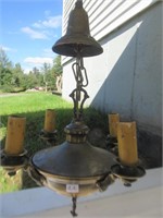 AWESOME VINTAGE HANGING LIGHT FIXTURE