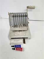 Paymaster check writing machine - vintage