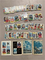 1969 TOPPS FOOTBALL 4-IN-1 MINI CARDS (165 TOTAL