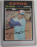 Jim Fairey Baseball Card