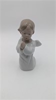 LLADRO PRAYING ANGLE WITH BOX AND PACKAGING