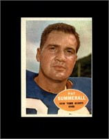 1960 Topps #77 Pat Summerall EX to EX-MT+