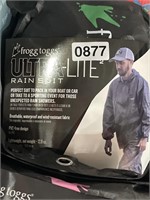 FROGG TOGGE RAIN SUIT XL RETAIL $50