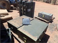 Qty (3) Heavy Duty Storage Boxes