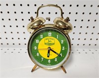 Vtg Keyclox John Deere Alarm Clock