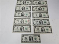 1976   $2 Dollar 11 Notes