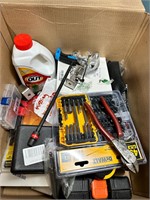 Large box home improvement items, tools