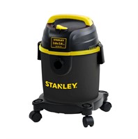 ($49) Stanley 3 Gallon Wet/Dry Poly Vacuum, 3HP